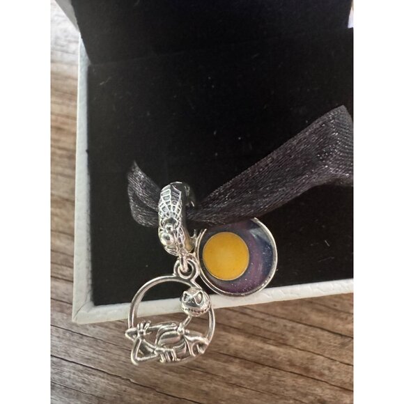 Authentic Disney Nightmare Before Christmas Pandora S925 ALE Dangle Charm 799148 - Picture 5 of 9